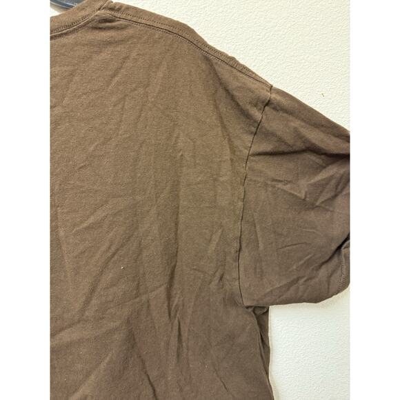 Blink 182 Rock Band Daisy Flower Brown Graphic Concert Shirt Size XXL - Picture 9 of 10